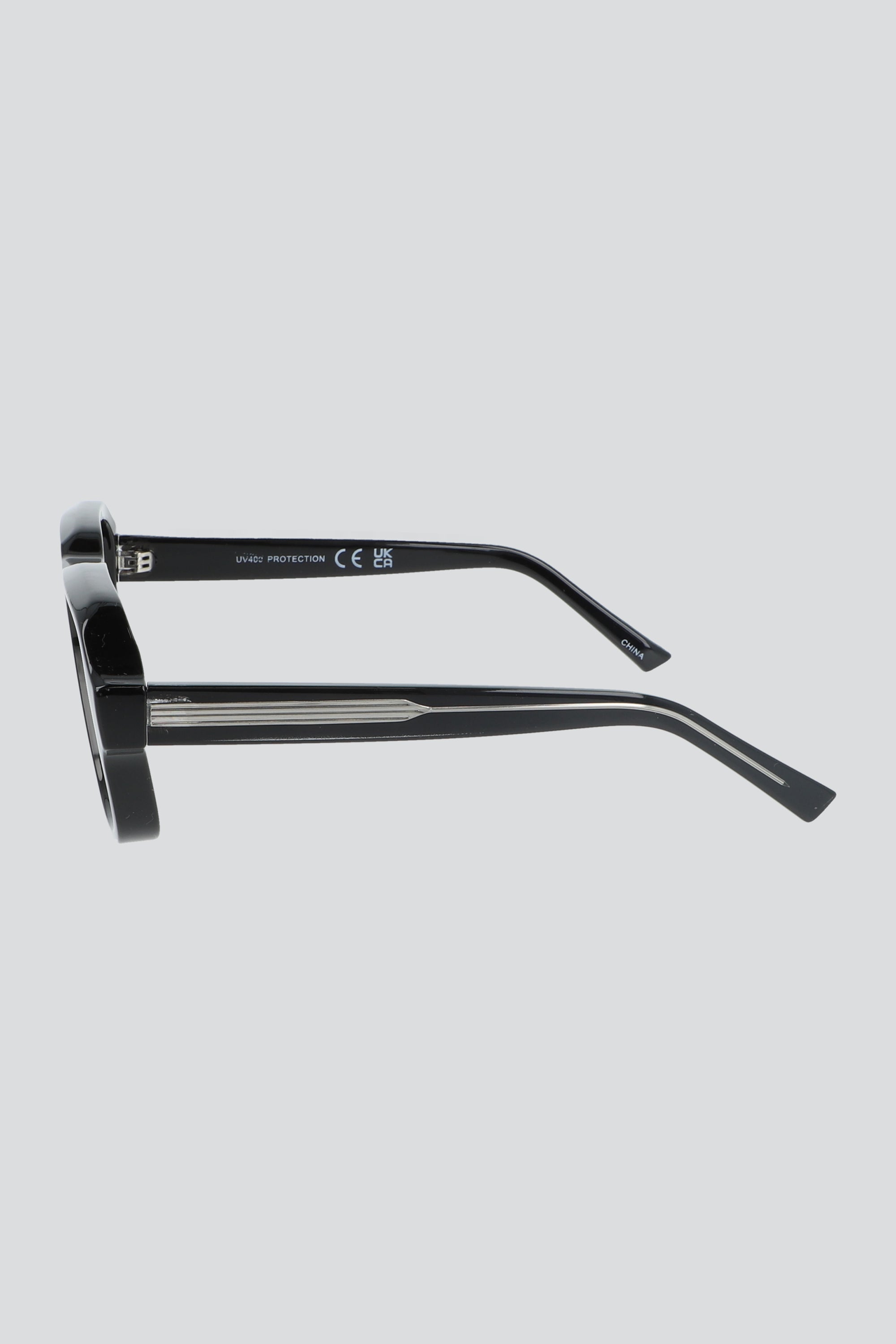 Lentes retro oversize NEGRO