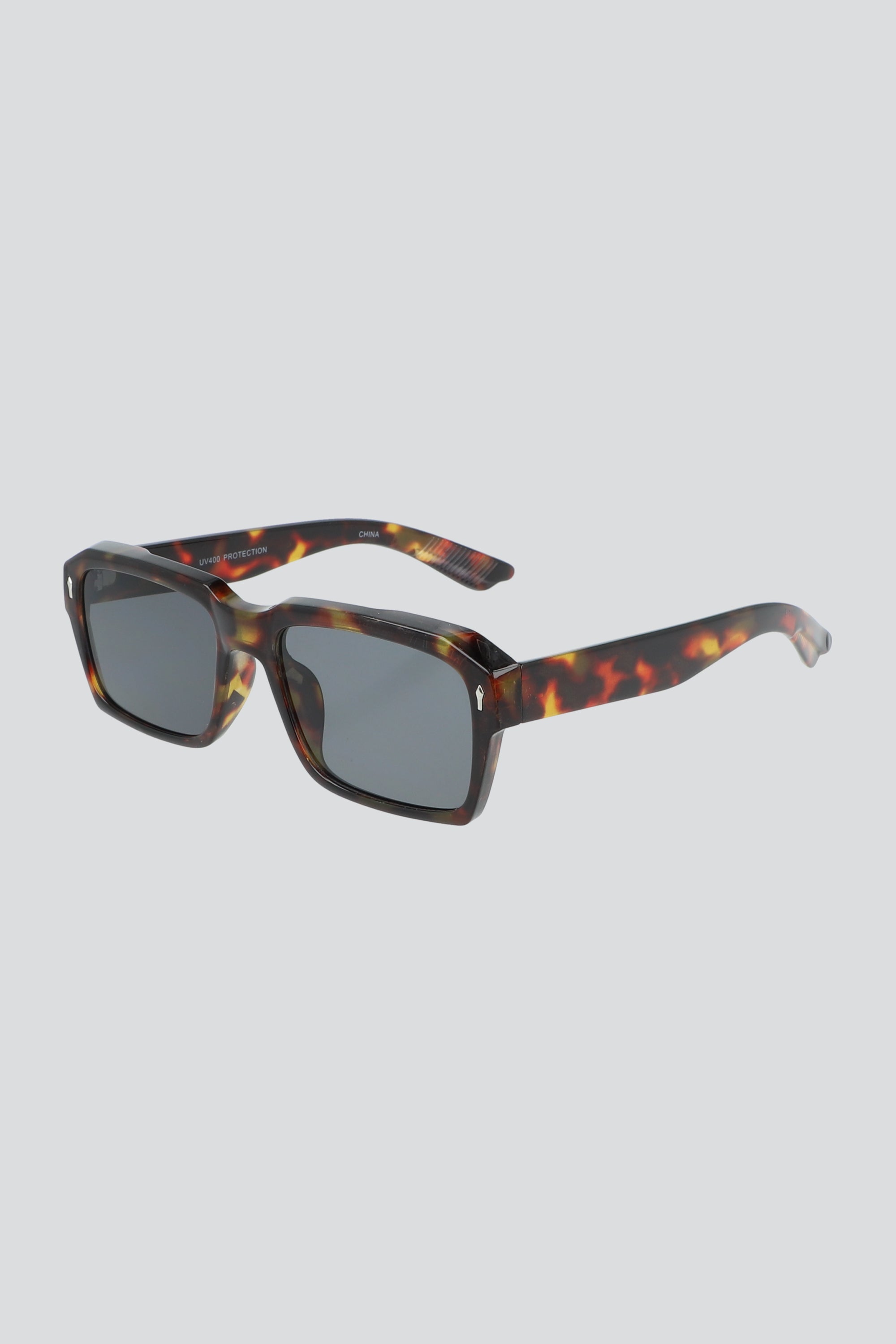 Lentes retro rectangulares AMARILLO