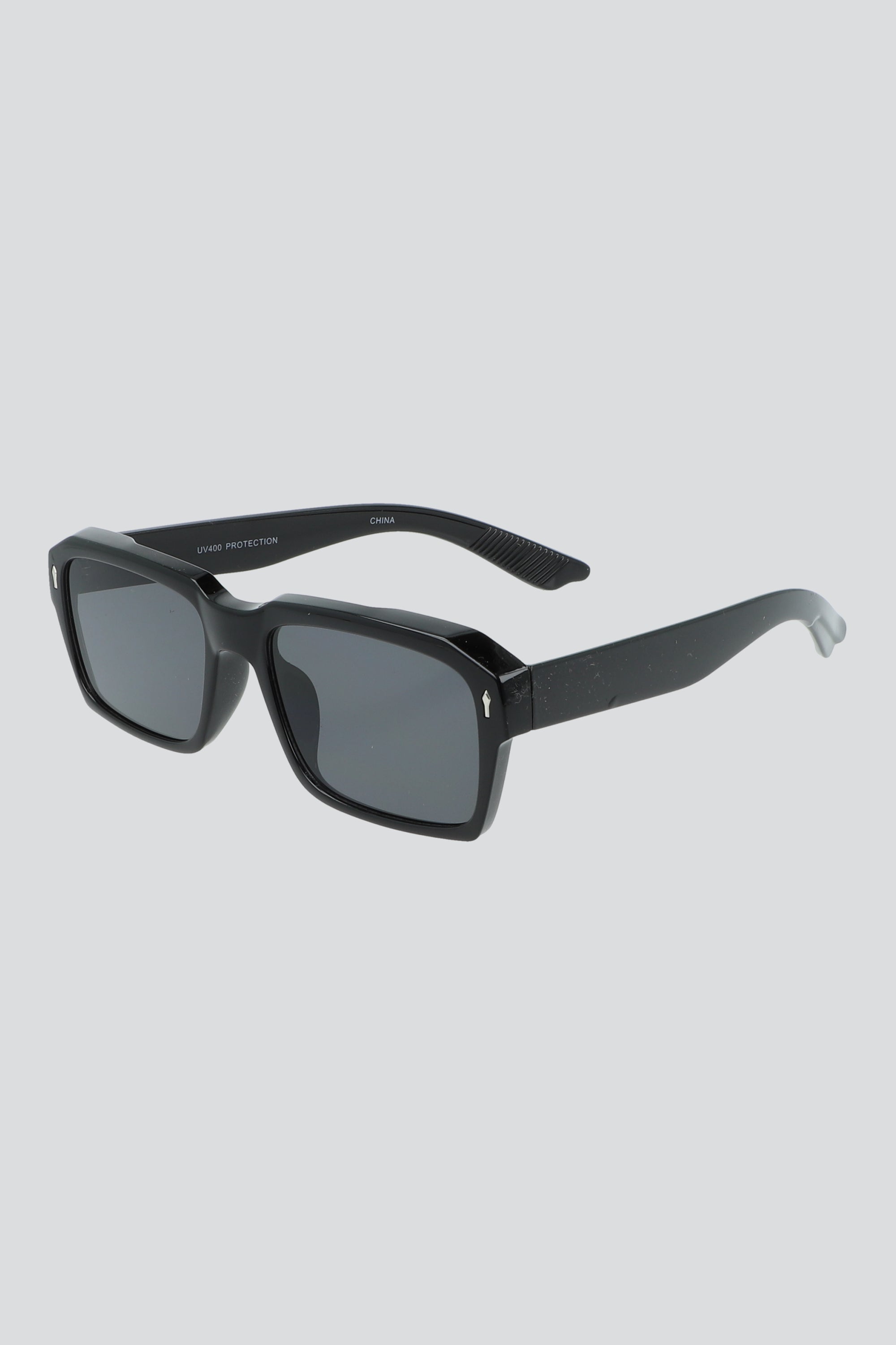 Lentes retro rectangulares NEGRO