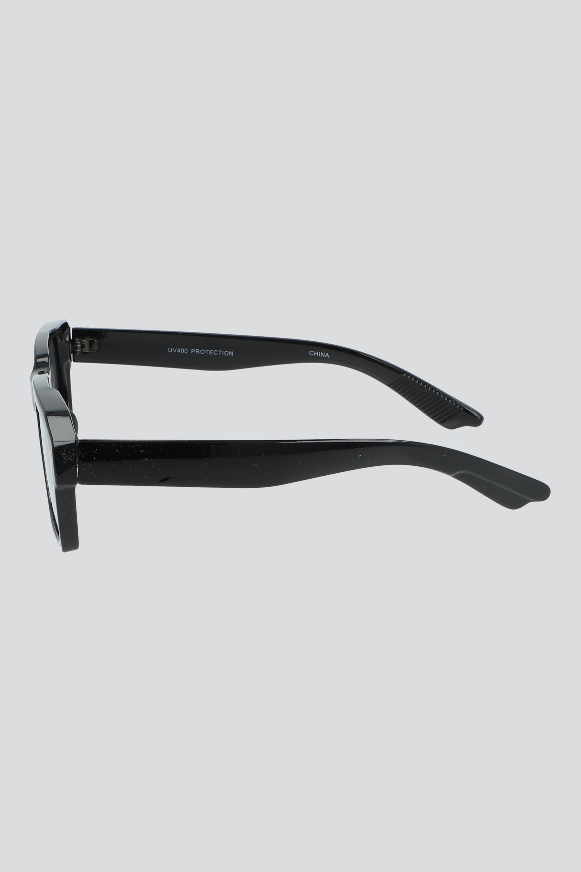 Lentes retro rectangulares NEGRO