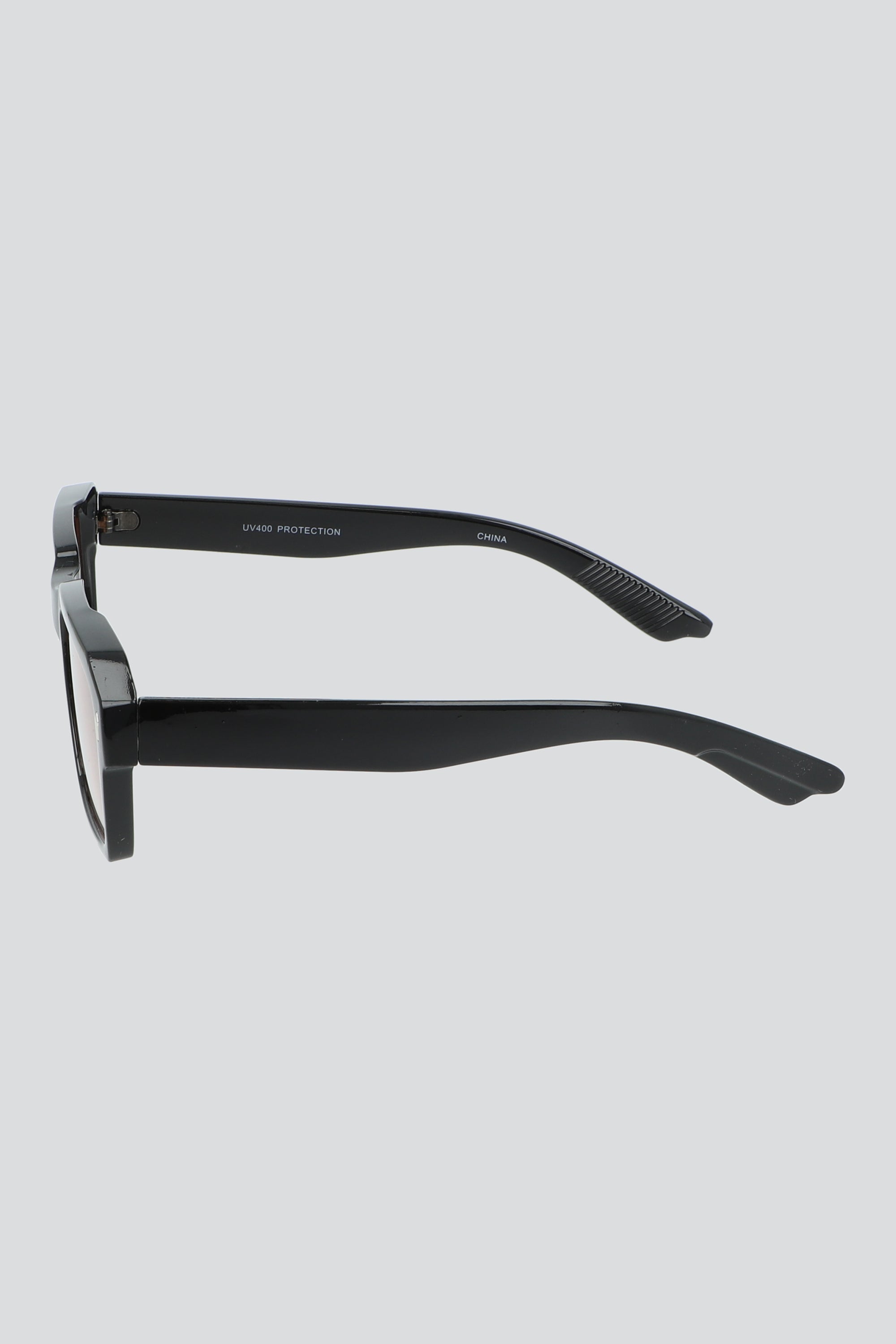 Lentes retro rectangulares NEGRO COMBO