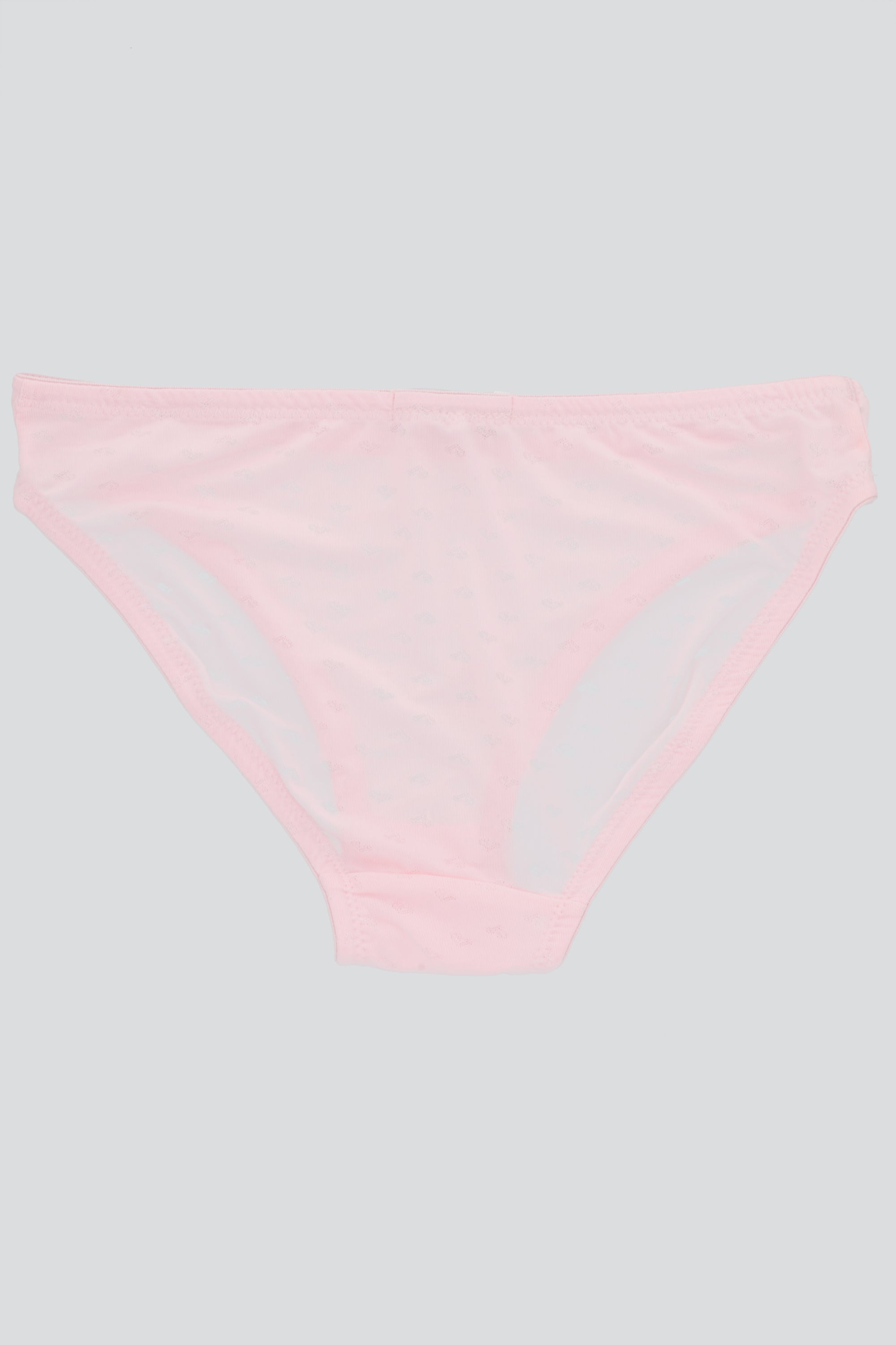 Bikini calado corazones ROSA PASTEL