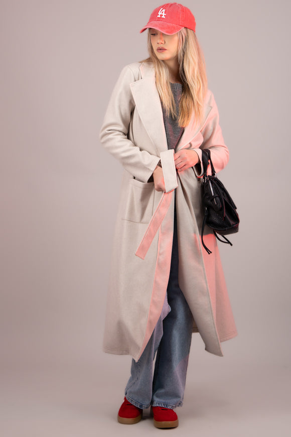 Bota alta slouchy suede